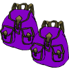degli zaini viola