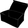 siyah bir kutu