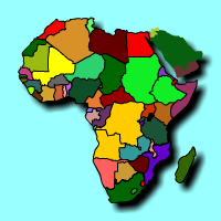 خرائط:<br>أفريقيا