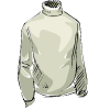 свитер с высоким воротником