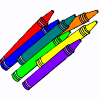 pensil warna /krayon