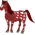 a spotted horse