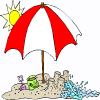 beach umbrella