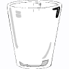 стъклена чаша