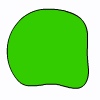 зелен